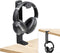 NEETTO HS906 Headphone Stand & Hanger 2 in 1, Above & Under Desk Gaming Headset Holder Mount Hook with Height