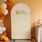 Haploquest Citrus Cutie Theme Baby Shower Arch Backdrop Cover Decorative Arch Banner Cover