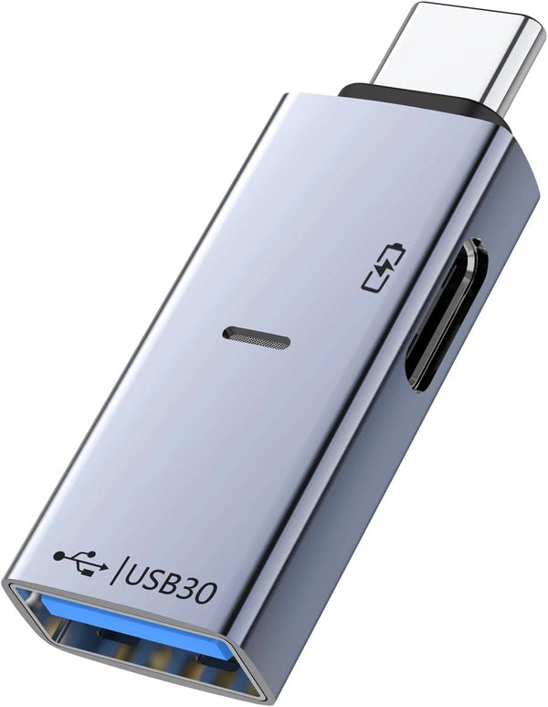 Liaoan OTG Adapter Type-C to USB3.0 2-in-1 Indicator Light, Capable of simultaneous Charging