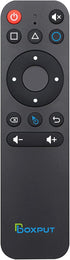 BPR1S Air Mouse Remote Bluetooth Voice Control with 6 Axis Gyro, Full Buttons IR Learning for PC Android TV Box Smart
