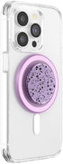 PopSockets Phone Grip with Expanding Kickstand, MagSafe Compatible, Adapter Ring Included, Sugar Plum Speckle