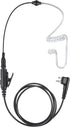 2 Pin Ptt Mic Earpiece Two Way Radio Headset for Motorola Walkie Talkie(Black,Wired)