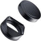 Metal Square Lens Hood (with Cap) with 49mm Adapter Ring for Fujifilm