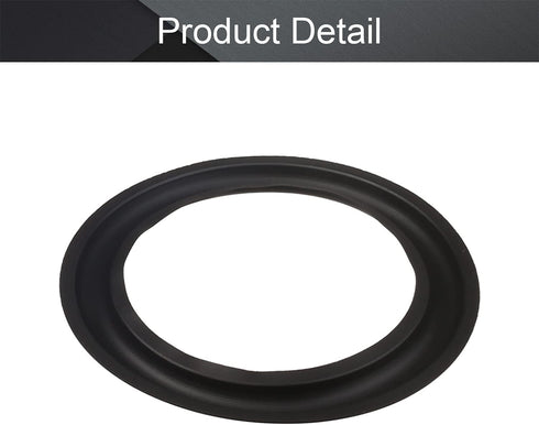 Fielect 6.6 inch Rubber Speaker Edge Surround Rings Replacement Kit for Speaker Repair or DIY