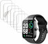 Screen Protector Compatible with SKG V7 Cyber, IDW15 1.8” Fitpolo, TMHAI VERYFIT Smart Watch, Soft TPU, 6-pack