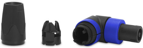 4 Pack Professional SpeakON Speaker Adapter Connectors, Audio Plug Twist Lock 4 Pole Compatible with Neutrik