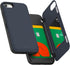 GOOSPERY Wallet Case for iPhone SE 2022/iPhone 7,8/iPhone SE - Protective Dual Layer Case with Auto Magnet Closure