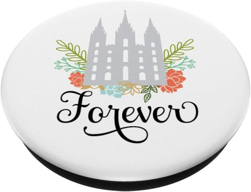 Forever Temple Multi Color PopSocket Design - Swappable Grip for Phones & Tablets PopSockets PopGrip