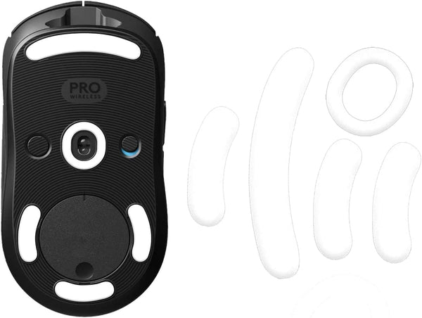 2 Sets Fast 5.1 Rounded Curved Edges Mouse Feet Skates for Logitech G Pro Superlight Wireless Gaming Mouse Replacement