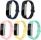 Bands for Fitbit Alta HR/Alta, 5 Pack Soft Silicone Sport Strap Wristbands for Women & Men, Small, Multi-Color