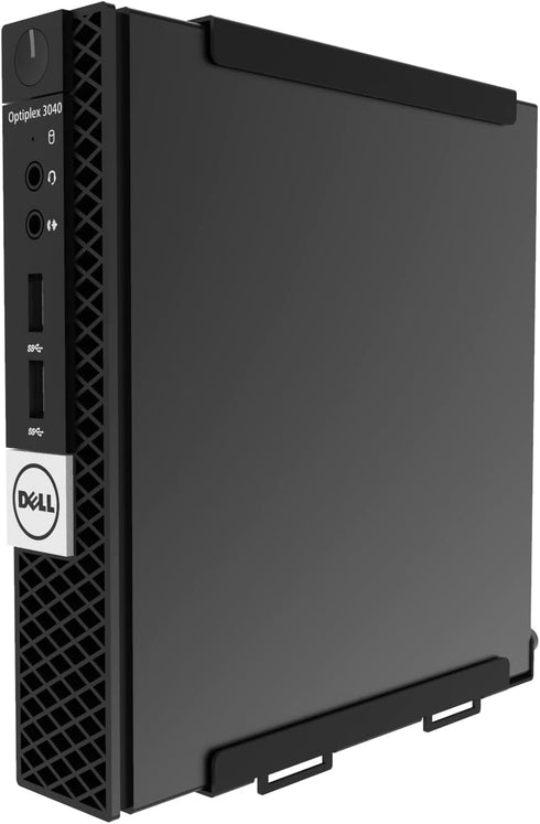JINGCHENGMEI Wall Mount for Dell OptiPlex Micro Form Factor Case, VESA and Under Desk Compatible