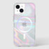 Case-Mate Soap Bubble iPhone 15 Case, 12ft Drop Protection, Compatible with MagSafe, Iridescent Swirl Effect