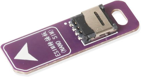 PinQiongZhe (2 ESIM to Nano SIM Card Adapter Conversion Board Wireless WiFi/CPE Solderless ESIM Experimental Test Board