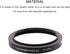 Step-up Ring for Mirrorless DSLR Cameras Camcorder Video Compatible with 72mm Lens to 85mm Lens Matte Box O.D, LingoFoto Lens Adapter Ring