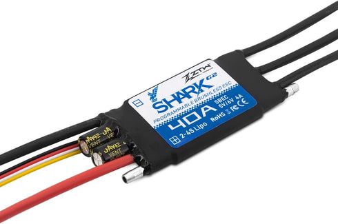 ZTW Shark G2 Series 40A Bi-Direction Water Cooling Brushless ESC with SBEC 4A/5V