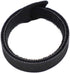 Eowpower 50 12 inches 1/2 inch Pieces Black x Reusable Cable Ties Microfiber Cloth Hook and Loop Straps Network Wire