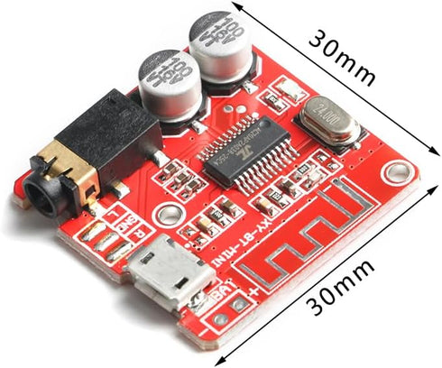 5Pcs Bluetooth Decoding Board XY-BT-Mini, MP3 Bluetooth 4.1 Amplifier Module, Car Speaker Power Amplifier Board,
