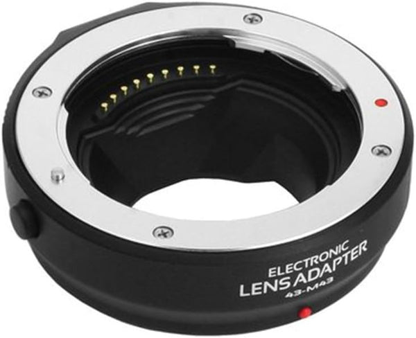 FocusFoto Electronic AF Auto Focus Adapter Ring for Four Thirds Lens to Olympus Pen & Panasonic Lumix MFT