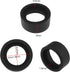4Pcs 2 Pair Eyepiece Cover for Stereo Microscope, 32-36mm Soft Rubber Eye Cups Guard Cups, Flat Angle Accessory