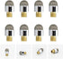 Universal Stylus, 8Pcs Fiber Tips Stylus Replacement Tips for Touch Screen Devices, Drawing Stylus Accessory