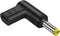 Black USB Type C Plug to DC Jack Power Adapter, 15V USB C Female to DC Male Converter for Laptop Router