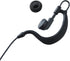 Black Soft Foam Earbud Earpad Replacement Sponge Covers for Walkie Talkie Earpiece & Stereo Headsets, 10Pcs