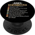 PopSockets Standard PopGrip Zodiac Sign Funny Top 10 Rules Of Aries Graphic