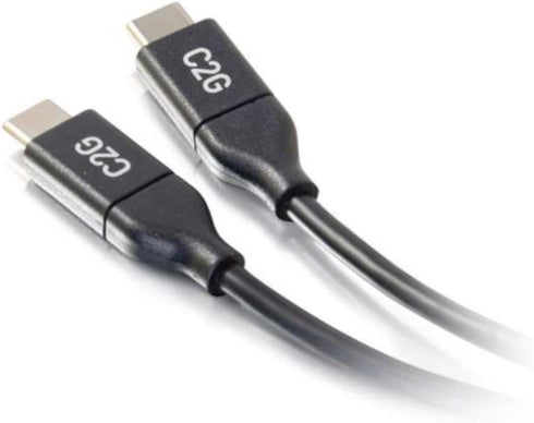 C2G 10FT USB C Charging Cable for iPhone 15/15 Pro, Samsung, Google, & Android Phones, Fast Charging Compatible, Durable Cable - USB C to C (28829) by C2G