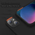 Cordking Ultra Slim Shockproof Case for iPhone 13 & 14, 6.1", Black, with Soft Anti-Scratch Microfiber Lining.