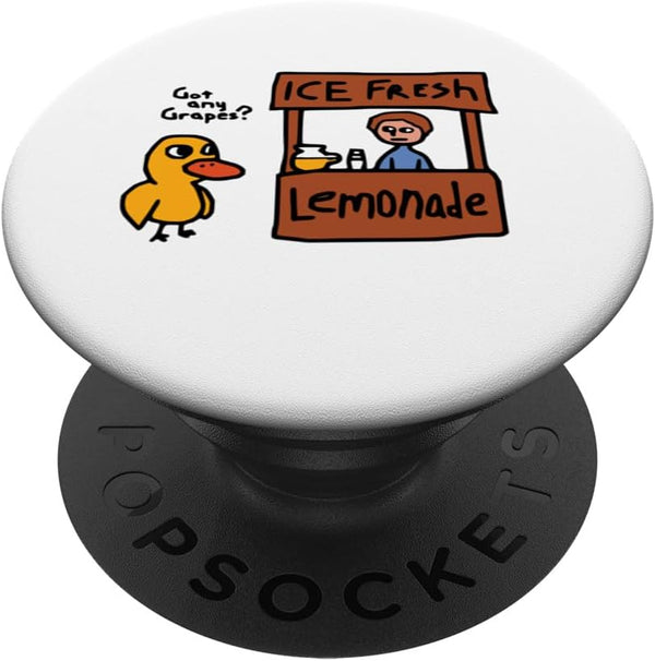 The Duck Song Got Any Grapes Funny Meme PopSockets Standard PopGrip
