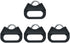 Lug Ring Camera Strap Triangle Split Ring Hook - Compatible with All Brand D-SLR Rangefinder Mirrorless Cameras (2 Pair)