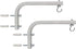 AKIA SCREENS 10 Inch Universal Projector Screen L-Bracket Wall Mount Kit, Adjustable Extension 310