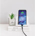 Phone Holder with 3PCS Adhesive Stickers, Removable Wall Mount Shower Phone Tablet Holder, Upgraded Adjustable Wall