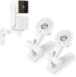 2-Pack Wall Mount for Wyze Cam Pan V3, 180 Tilt Adjustable, Easy Installation (Camera NOT Included)