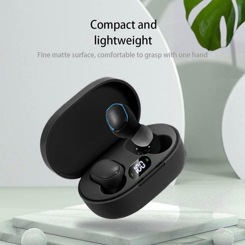 Acuvar Fully Wireless Bluetooth 5.0 Rechargeable iPX4 Water & Sweat Proof Earbud Headphones with Microphone, Touch