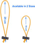 Foto&Tech Adjustable Cable Strap Toggle Tie, Extra Thick Elastic Cable Tie Organizer, Reusable Tangle Tamer (5x 16CM+5x