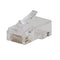 Klein Tools VDV826-702 Pass-Thru Modular Data Plug, RJ45 CAT5E, Gold Plated, 50-Pack