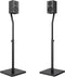 USX MOUNT Universal Speaker Stands, Height Adjustable 30.0" to 39.1" for Satellite & Small Bookshelf Speakers, 1 Pair