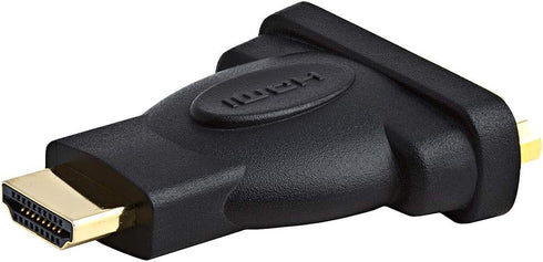 Cmple HDMI Male to DVI-D Female Adapter, Gold Plated, Bi-Directional, 1920x1200 Video Resolution