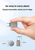 Liaoan 3.0 OTG Adapter USB C to USB Indicator Light, Suitable for Mobile USB Flash Drive, Mouse Keyboard Converter.