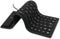 Waterproof Silicone Keyboard - Foldable Flexible USB Mini Dustproof Dirt Proof