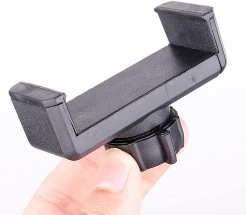 2 Pack Ring Light Phone Holder Replacement Clamp, 17mm Rotate Ball Clip Base for Live Broadcast Tripod Mount