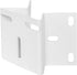 Small Size External Wall Corner Mounting Bracket for PTZ Camera, 90 Degree Vertical Wall Angle Support (White - Steel)