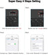 Ultra-Slim Bluetooth Keyboard, Portable Mini Wireless Rechargeable for Apple iPad, iPhone, Samsung Tablet (10 inch