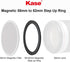 Kase Magnetic 58-82mm Filter Step-Up Adapter Ring for Wolverine Filters