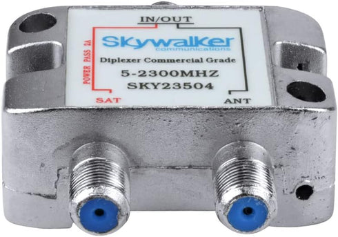 Skywalker Commercial Grade Coax Diplexer, 5-2300MHz