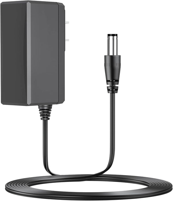 UL Listed 6FT AC Adapter Replacement Charger for AT-LP60XBT Automatic Wireless Turntable Power Supply