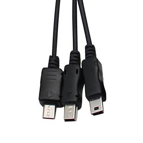 Black 10 in 1 Universal USB Cable, Multiple Universal Charging Cable for Cell Phones Blutooth Earphone Speaker Adapter Cable, 20cm Data Cable USB Cables Cables and Interconnects