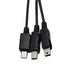 Black 10 in 1 Universal USB Cable, Multiple Universal Charging Cable for Cell Phones Blutooth Earphone Speaker Adapter Cable, 20cm Data Cable USB Cables Cables and Interconnects