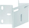 Small Size External Wall Corner Mounting Bracket for PTZ Camera, 90 Degree Vertical Wall Angle Support (White - Steel)